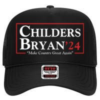 Childers Bryan 2024 Make Country Great Again High Crown Mesh Back Trucker Hat