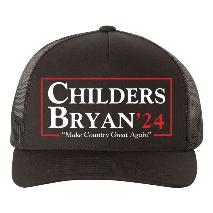 Childers Bryan 2024 Make Country Great Again Yupoong Adult 5-Panel Trucker Hat