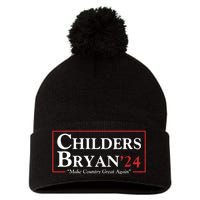 Childers Bryan 2024 Make Country Great Again Pom Pom 12in Knit Beanie