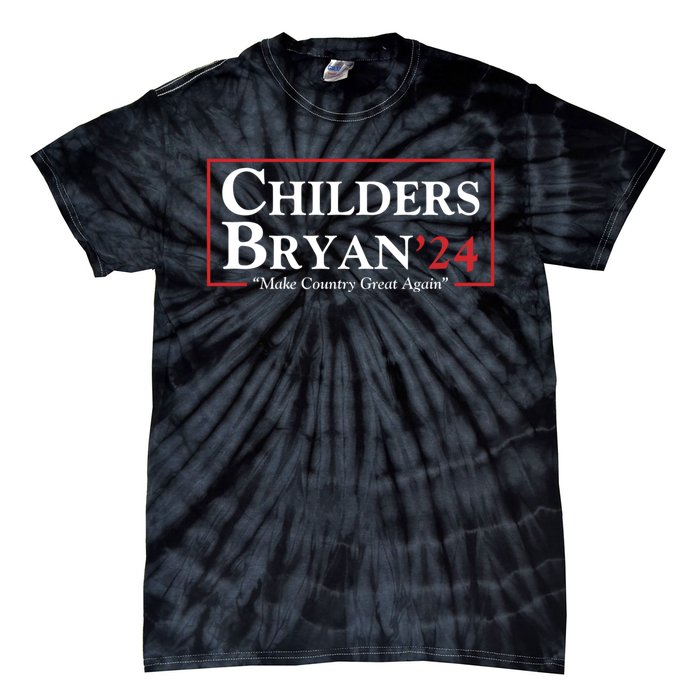 Childers Bryan 2024 Make Country Great Again Tie-Dye T-Shirt