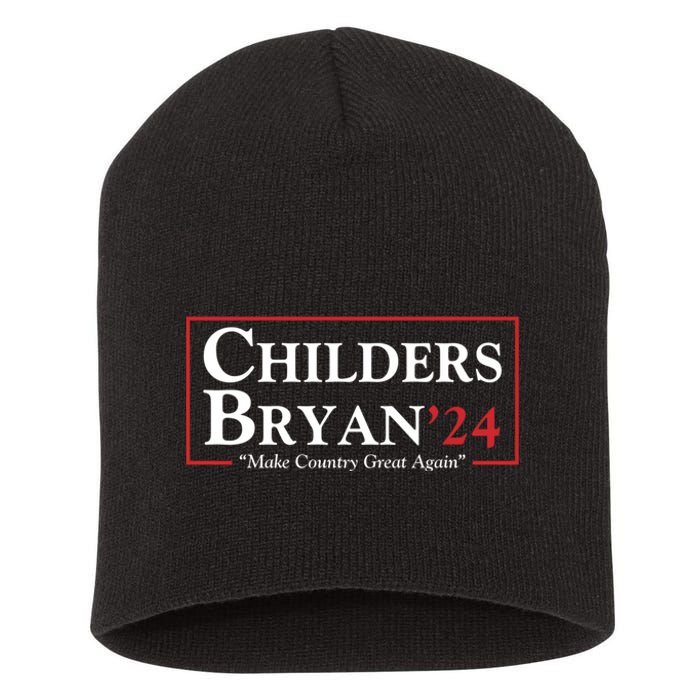 Childers Bryan 2024 Make Country Great Again Short Acrylic Beanie