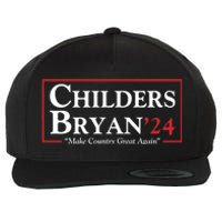 Childers Bryan 2024 Make Country Great Again Wool Snapback Cap