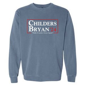 Childers Bryan 2024 Make Country Great Again Garment-Dyed Sweatshirt