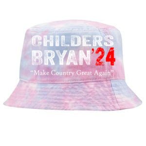 Childers Bryan 2024 Make Country Great Again Tie-Dyed Bucket Hat