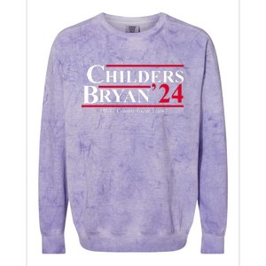 Childers Bryan 2024 Make Country Great Again Colorblast Crewneck Sweatshirt