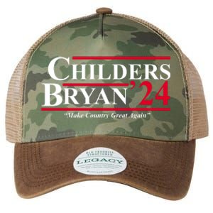 Childers Bryan 2024 Make Country Great Again Legacy Tie Dye Trucker Hat