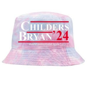 Childers Bryan 2024 Make Country Great Again Tie-Dyed Bucket Hat