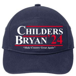 Childers Bryan 2024 Make Country Great Again 7-Panel Snapback Hat