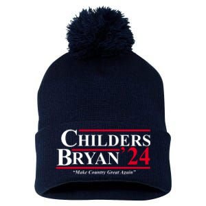 Childers Bryan 2024 Make Country Great Again Pom Pom 12in Knit Beanie