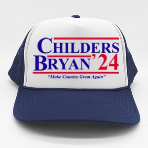 Childers Bryan 2024 Make Country Great Again Trucker Hat