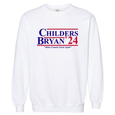 Childers Bryan 2024 Make Country Great Again Garment-Dyed Sweatshirt