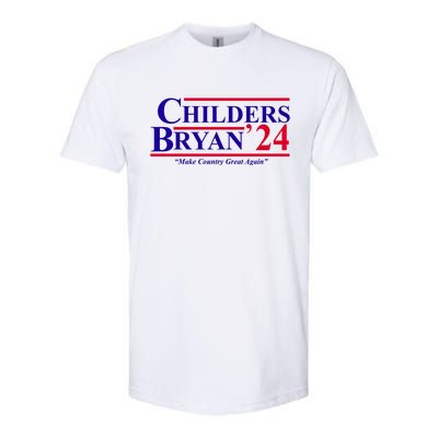 Childers Bryan 2024 Make Country Great Again Softstyle CVC T-Shirt