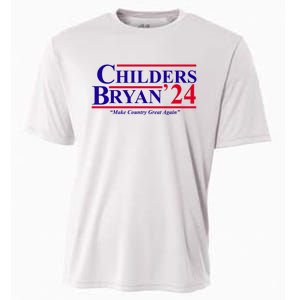 Childers Bryan 2024 Make Country Great Again Cooling Performance Crew T-Shirt