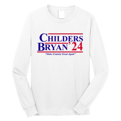 Childers Bryan 2024 Make Country Great Again Long Sleeve Shirt