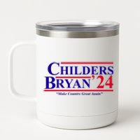 Childers Bryan 2024 Make Country Great Again 12 oz Stainless Steel Tumbler Cup