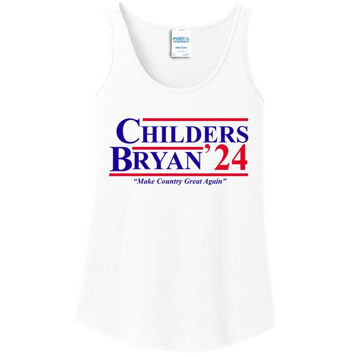 Childers Bryan 2024 Make Country Great Again Ladies Essential Tank