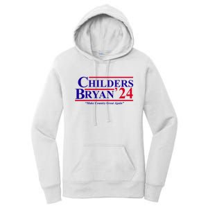 Childers Bryan 2024 Make Country Great Again Women's Pullover Hoodie