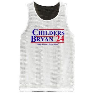 Childers Bryan 2024 Make Country Great Again Mesh Reversible Basketball Jersey Tank