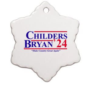 Childers Bryan 2024 Make Country Great Again Ceramic Star Ornament