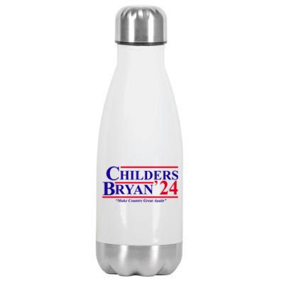 Childers Bryan 2024 Make Country Great Again Stainless Steel Insulated Water Bottle