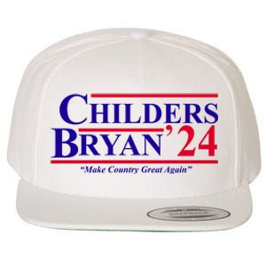 Childers Bryan 2024 Make Country Great Again Wool Snapback Cap