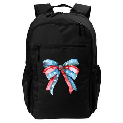 Coquette Bow 4th Of July Independence Day Backpack