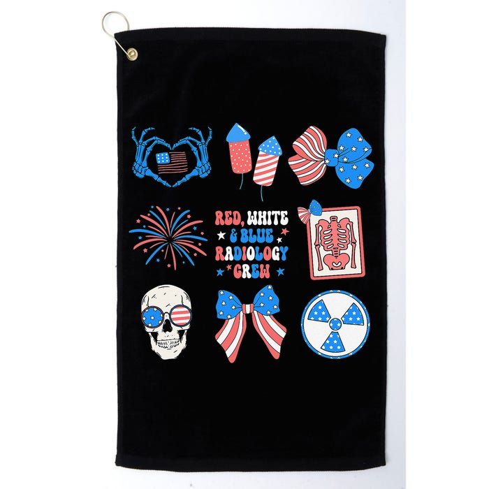 Coquette Bow 4th Of July Radiology Department X-Ray Rad Golf Towel