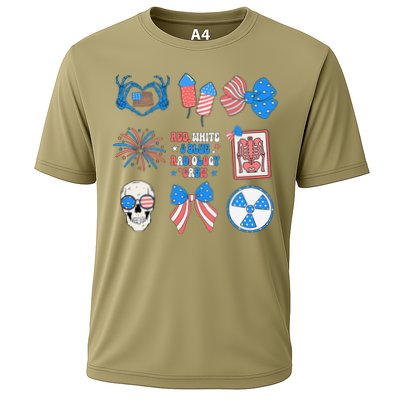 Coquette Bow 4th Of July Radiology Department X-Ray Rad Performance Shirt