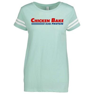 Chicken Bake 52g Protein Enza Ladies Jersey Football T-Shirt