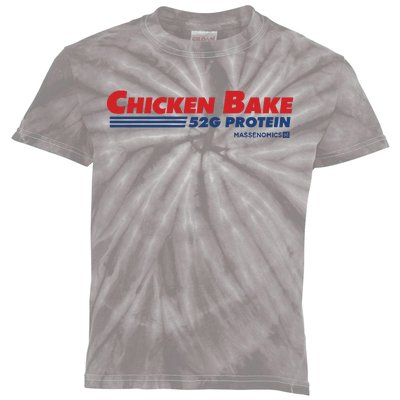 Chicken Bake 52g Protein Kids Tie-Dye T-Shirt