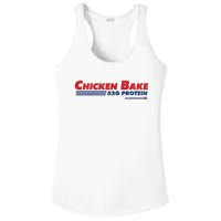 Chicken Bake 52g Protein Ladies PosiCharge Competitor Racerback Tank