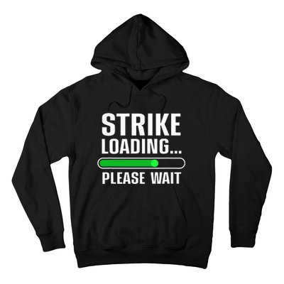 Cool Bowling Art Bowler Bowling Player Hoodie