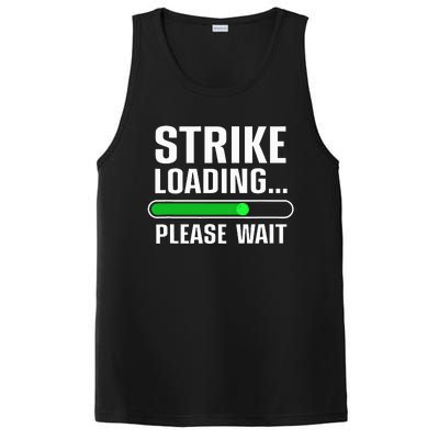 Cool Bowling Art Bowler Bowling Player PosiCharge Competitor Tank