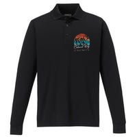 CABANA BOY AT YOUR SERVICE POOL PARTY BOY BARTENDER FUNNY Performance Long Sleeve Polo