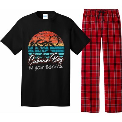 CABANA BOY AT YOUR SERVICE POOL PARTY BOY BARTENDER FUNNY Pajama Set