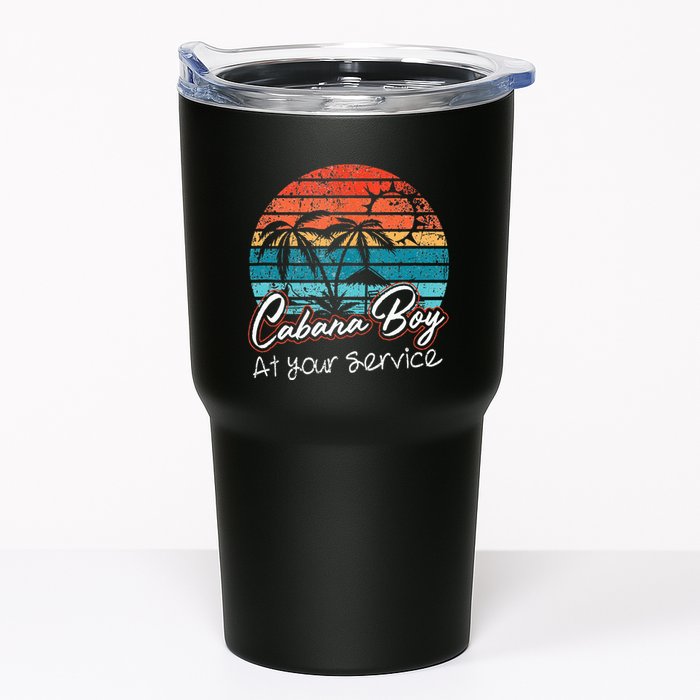 CABANA BOY AT YOUR SERVICE POOL PARTY BOY BARTENDER FUNNY Tumbler
