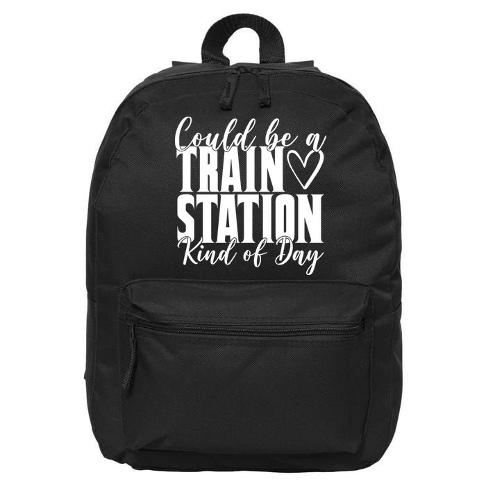 Could Be A Train Station Kind Of Day 16 in Basic Backpack