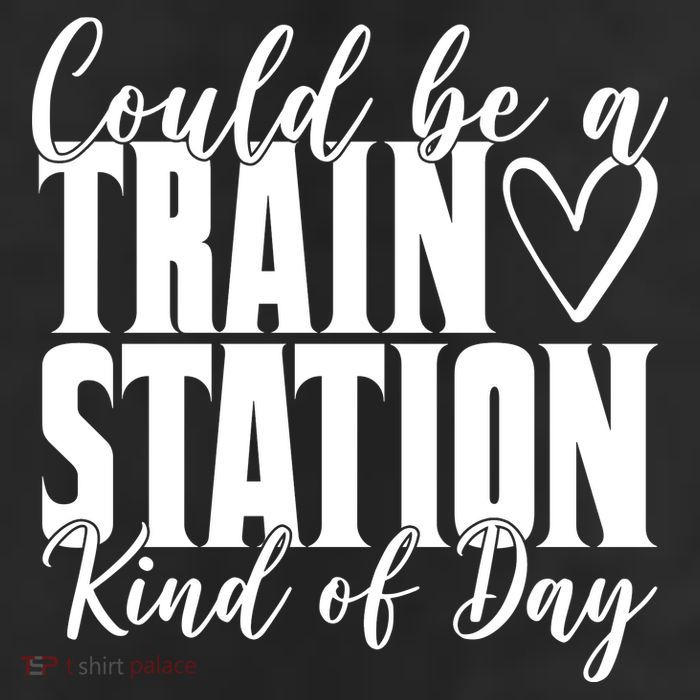 Could Be A Train Station Kind Of Day 25L Jumbo Tote