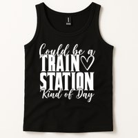 Could Be A Train Station Kind Of Day Tank Top