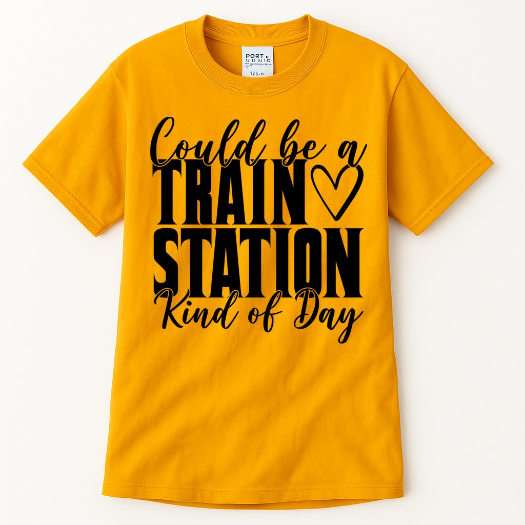 Could Be A Train Station Kind Of Day Tall T-Shirt