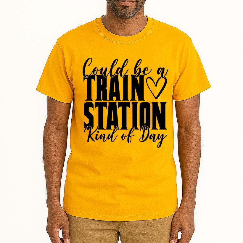 Could Be A Train Station Kind Of Day Tall T-Shirt