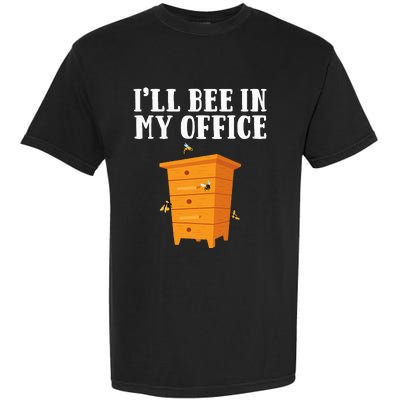 Cool Beekeeper Art Beekeeping Bee Lover Honeybee Garment-Dyed Heavyweight T-Shirt