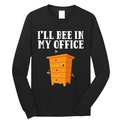 Cool Beekeeper Art Beekeeping Bee Lover Honeybee Long Sleeve Shirt