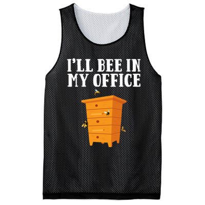 Cool Beekeeper Art Beekeeping Bee Lover Honeybee Mesh Reversible Basketball Jersey Tank