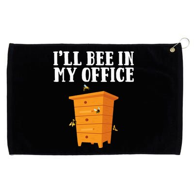 Cool Beekeeper Art Beekeeping Bee Lover Honeybee Grommeted Golf Towel