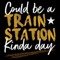 Could Be A Train Station Kind Of Day Womens Impact Tech Backpack