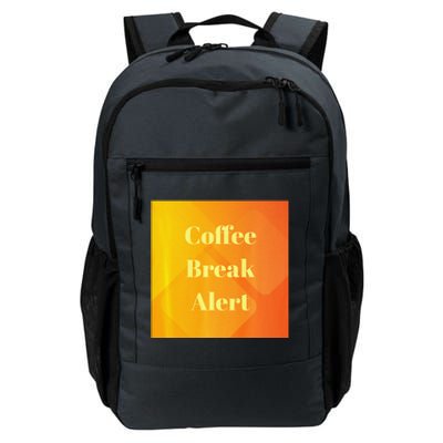 Coffee Break Alert Premium Daily Commute Backpack