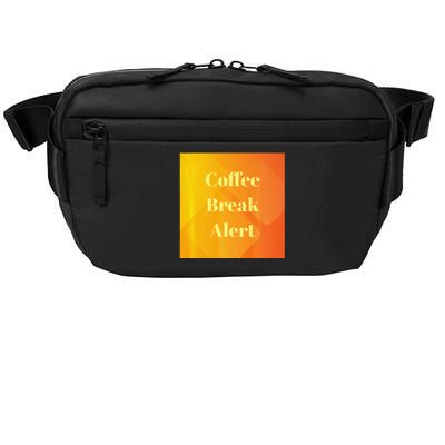 Coffee Break Alert Premium Crossbody Pack