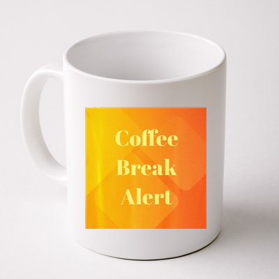 Coffee Break Alert Premium Coffee Mug