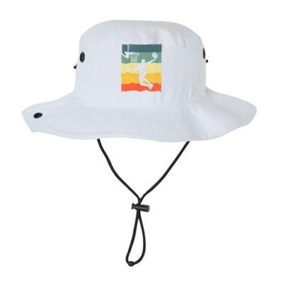 Cool Basketball Art For Men Women Vintage Basketball Player Legacy Cool Fit Booney Bucket Hat